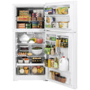 GE 30-inch, 19.2 cu. ft. Top Freezer Refrigerator GTE19DTNRWW