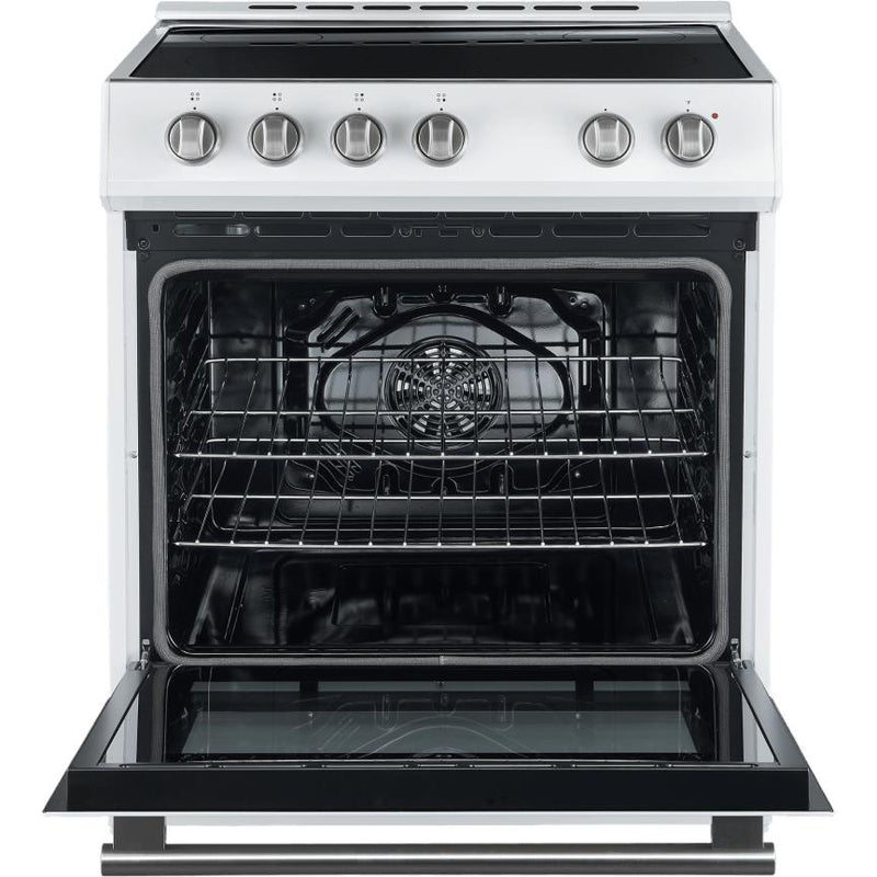 Forno 30-inch, 5 cu.ft Leonardo Espresso Electric Range FFSEL6012-30WHT IMAGE 4