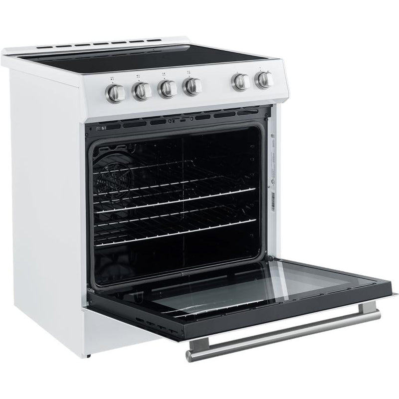 Forno 30-inch, 5 cu.ft Leonardo Espresso Electric Range FFSEL6012-30WHT IMAGE 5