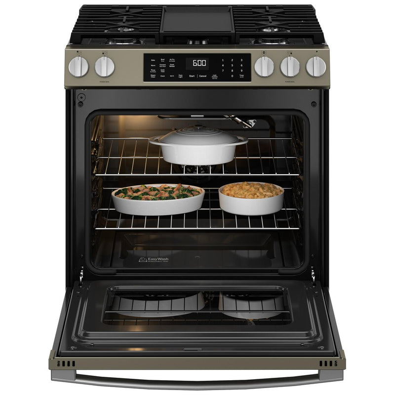 GE 30-inch Slide-in Gas Range with WiFi GGS600AVES IMAGE 2