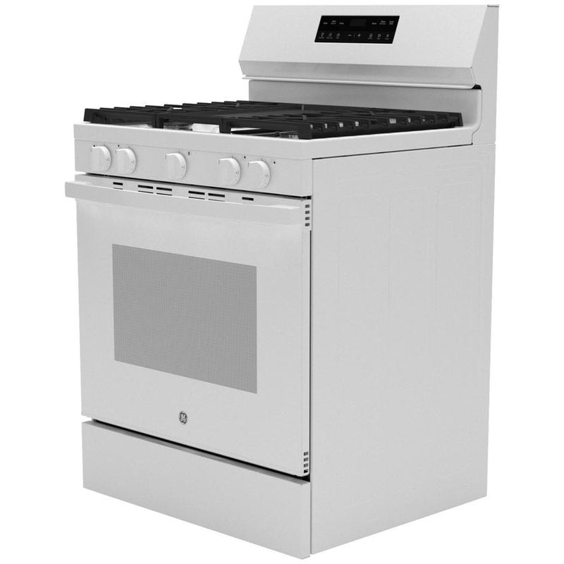 GE 30-inch Freestanding Gas Range with Center Oval Burner GGF500PVWW IMAGE 11