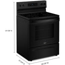 Whirlpool 30-inch Freestanding Electric Range WFES3330RB IMAGE 7