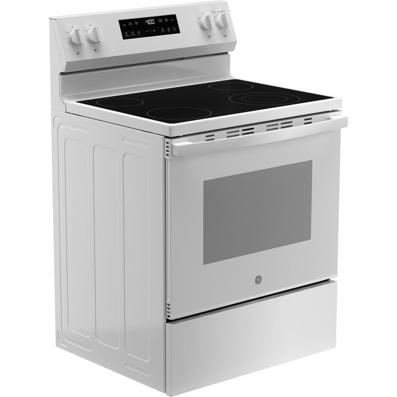 GE 30-inch Freestanding Electric Range with SmartHQ™ GRF400PVWW IMAGE 10