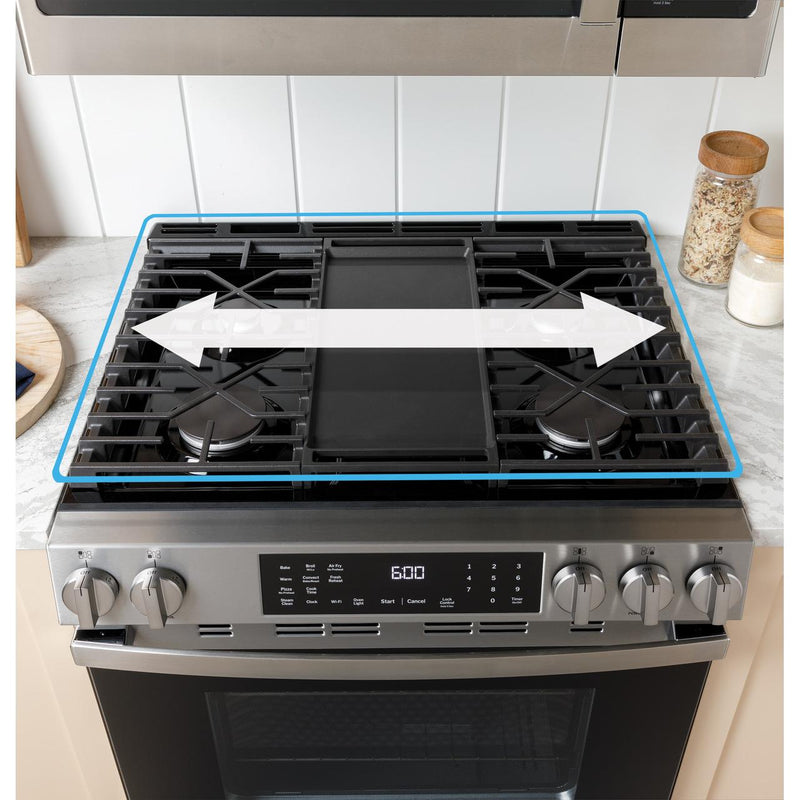 GE 30-inch Freestanding Gas Range with Center Oval Burner GGF500PVSS IMAGE 14