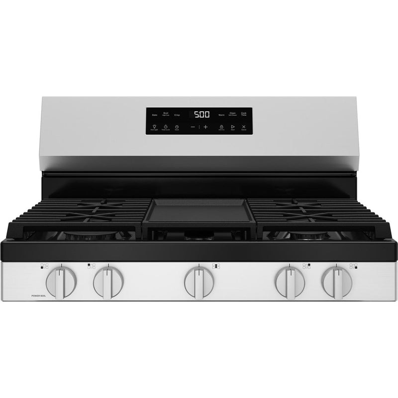 GE 30-inch Freestanding Gas Range with Center Oval Burner GGF500PVSS IMAGE 7