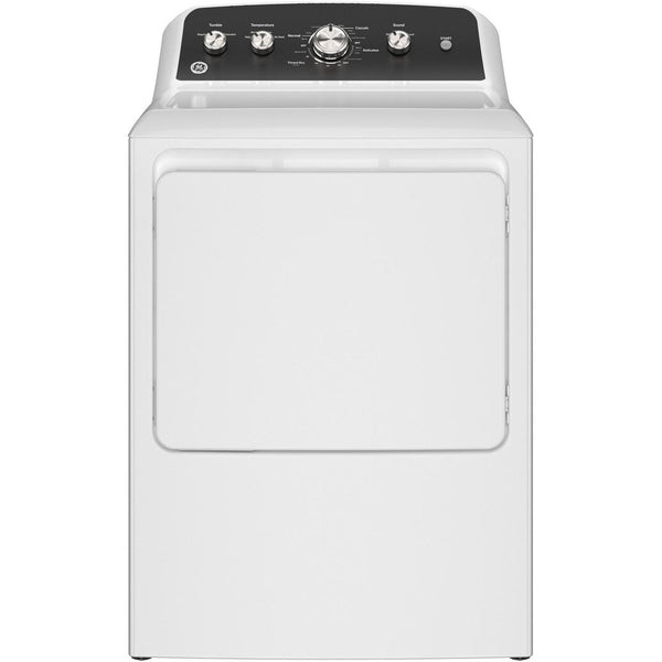 GE 7.2 cu. ft. Electric Dryer with Extended Tumble GTD48EASWWB
