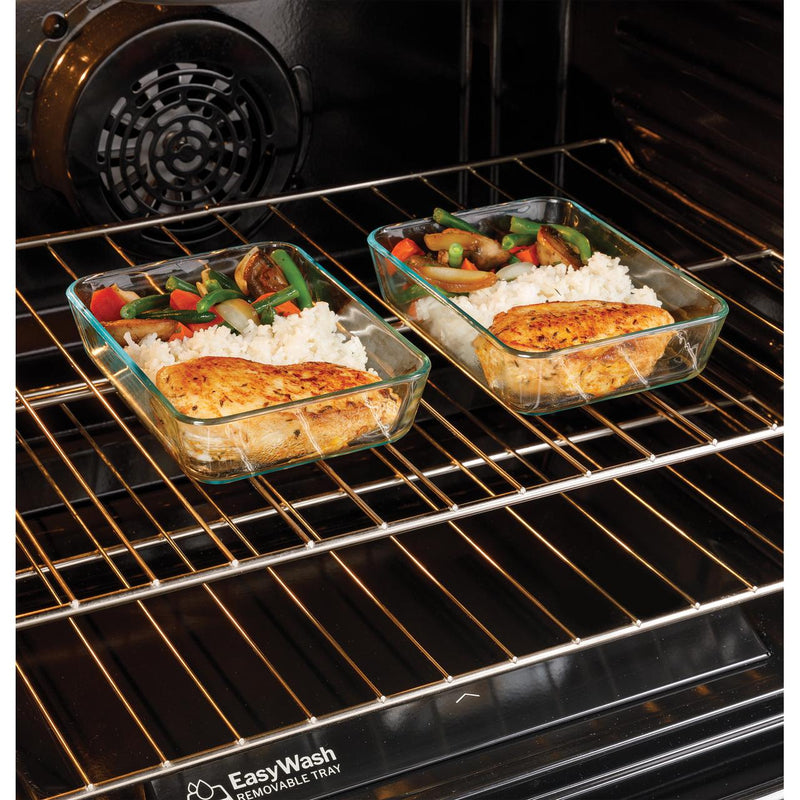 GE 30-inch Slide-in Electric Range with Convection Technology GRS600AVFS IMAGE 12