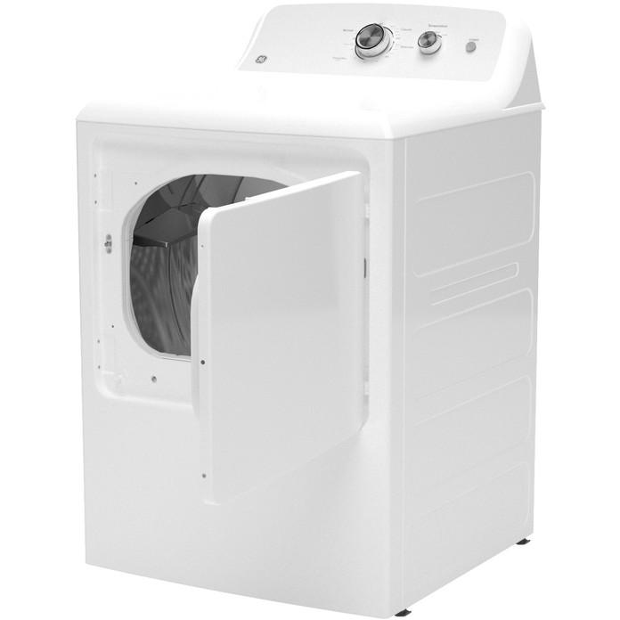 GE 6.2 cu. ft. Electric Dryer with Reversible Door GTX38EASWWS IMAGE 11