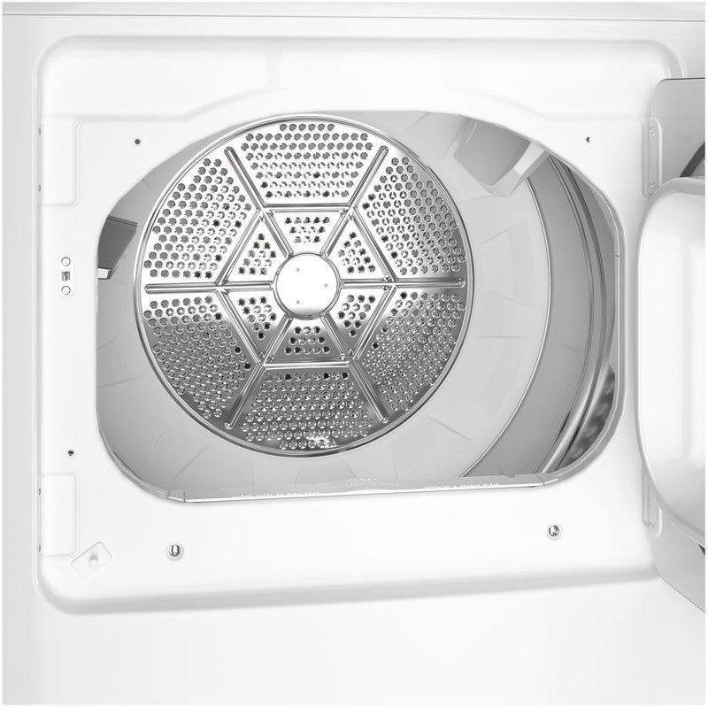 GE 6.2 cu. ft. Electric Dryer with Reversible Door GTX38EASWWS IMAGE 4