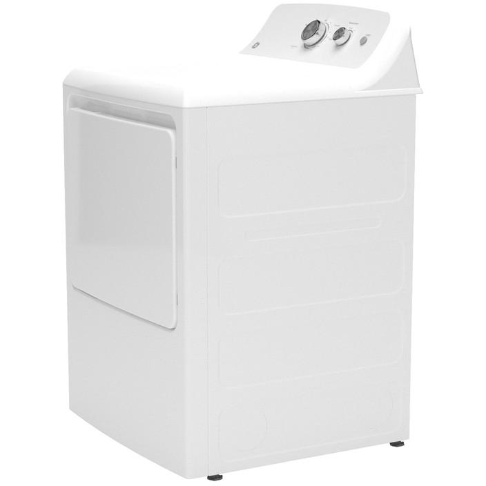 GE 6.2 cu. ft. Electric Dryer with Reversible Door GTX38EASWWS IMAGE 9