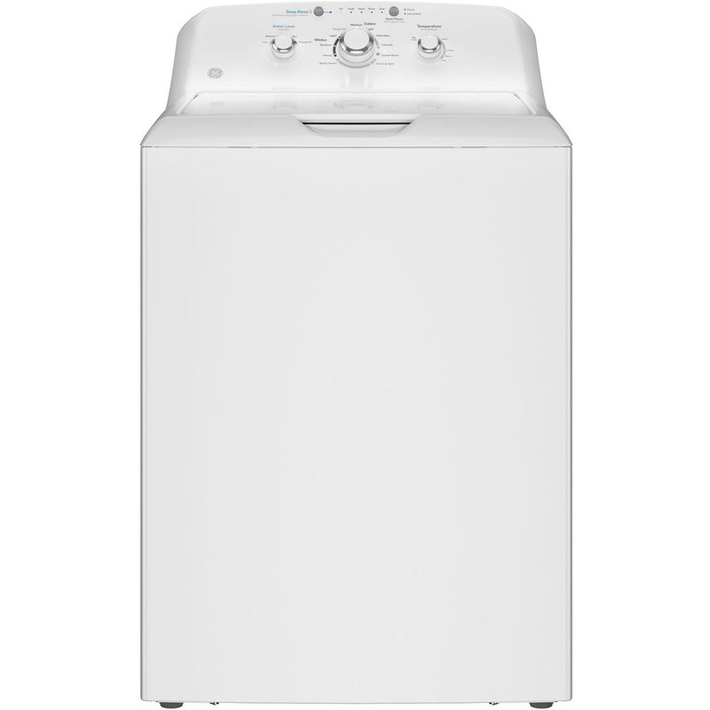 GE 4.0 cu. ft. Top Loading Washer with Stainless Steel Basket GTW325ASWWW IMAGE 1