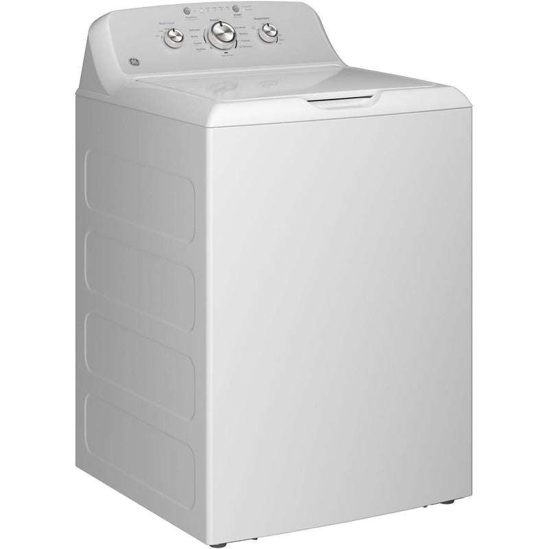 GE 4.3 cu. ft. Top Loading Washer with True Dual-Action Agitator GTW385ASWWS IMAGE 2