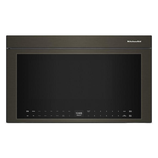 KitchenAid 30-inch, 1.1 cu. ft. Over-the-Range Microwave Oven with Air Fry Technology KMMF530PBS IMAGE 1