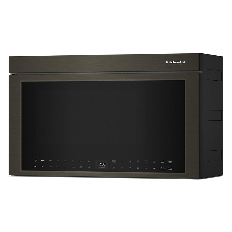 KitchenAid 30-inch, 1.1 cu. ft. Over-the-Range Microwave Oven with Air Fry Technology KMMF530PBS IMAGE 4