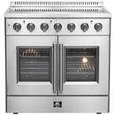 Forno Galiano 36-inch Freestanding French Door Electric Range FFSEL6917-36