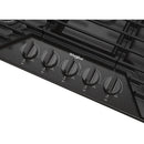 Whirlpool 36-inch Built-in Gas Cooktop with EZ-2-Lift™ Hinged Cast-Iron Grates WCGK5036PV IMAGE 4