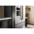KitchenAid French 3-Door Refrigerator with External Water and Ice Dispensing System (PrintShield Stainless Steel)KRFF577KPS