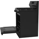 GE 30-inch Freestanding Gas Range with SmartHQ™ GGF400PVBBGGF400PVBB