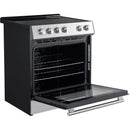Forno 30-inch, 5 cu.ft Leonardo Espresso Electric Range FFSEL6012-30
