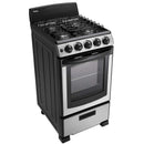 Danby 20-inch Freestanding Gas Range DR202BSSGLPDR202BSSGLP