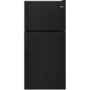 Whirlpool 30-inch, 18.2 cu. ft. Top Freezer Refrigerator with Ice WRT318FMDB