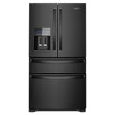 Whirlpool 36-inch, 24.5 cu. ft. French 4-Door Refrigerator (Black)WRX735SDHB