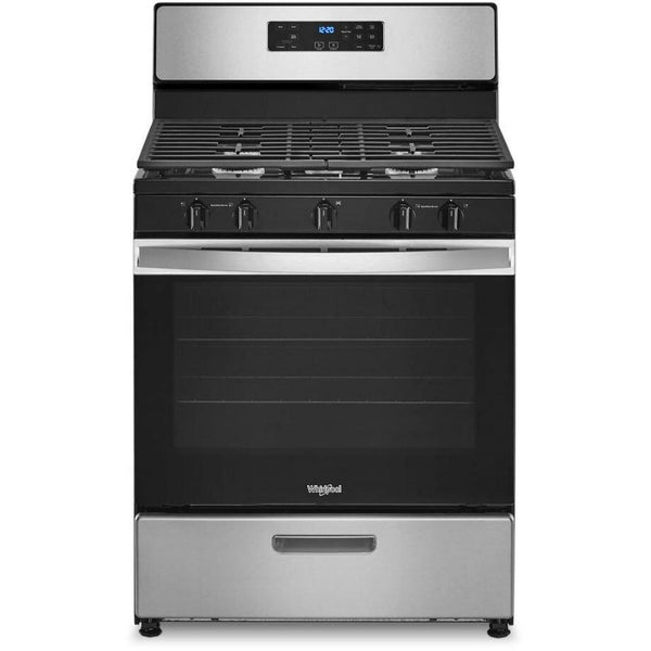 Whirlpool 30-inch Freestanding Gas Range with Frozen Bake™ Technology WFG505M0MS