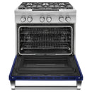 KitchenAid 36-inch Freestanding Dual-Fuel Range with Even-Heat™ KDRS467VBU