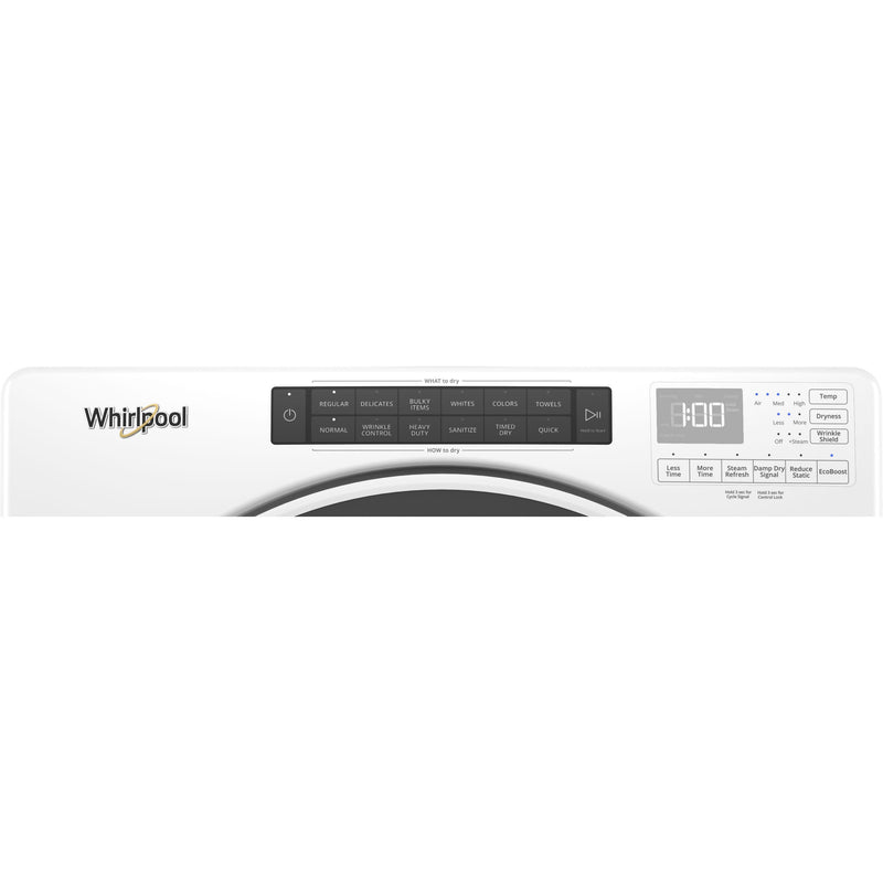 Whirlpool 7.4 cu.ft. Electric Dryer with Wrinkle Shield™ WED6620HW