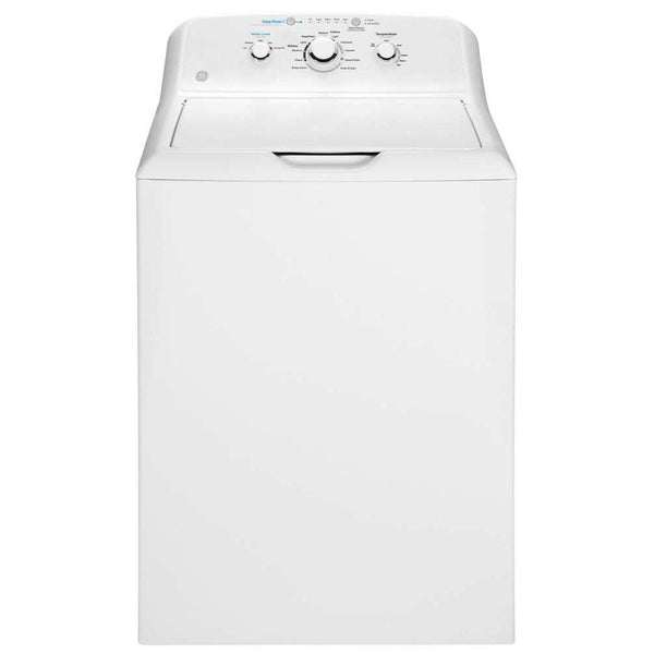 GE 4.2 cu.ft. Top Loading Washer  with Stainless Steel Basket GTW335ASNWW