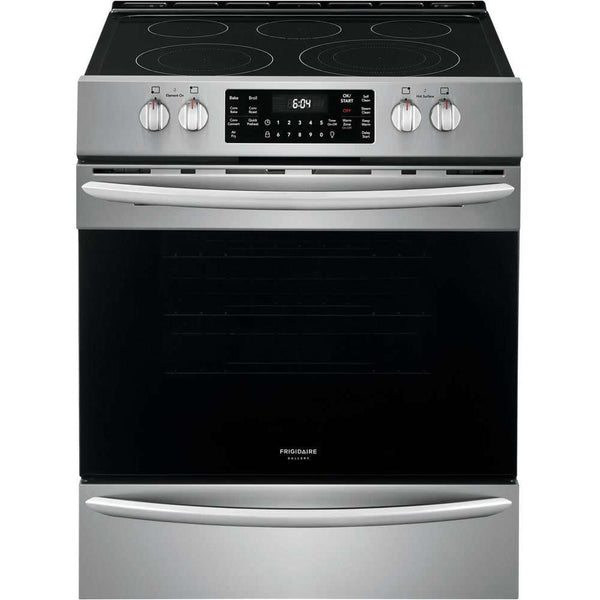 Frigidaire Gallery 30-inch Freestanding Electric Range with SpaceWise® Triple Expandable Element FGEH3047VF