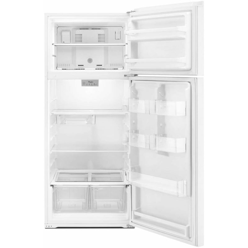 Whirlpool 28-inch, 17.64 cu. ft. Top Freezer Refrigerator WRT518SZFW