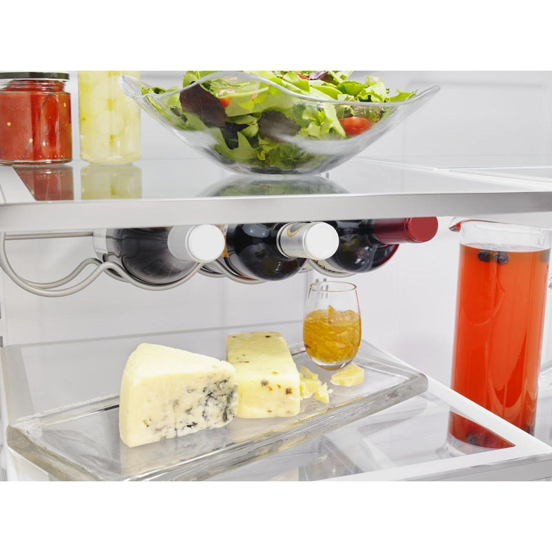 KitchenAid 36-inch, 25 cu.ft. Freestanding French 3-Door Refrigerator with ExtendFresh™ Plus Temperature Management System KRFF305ESS
