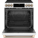 Caf? 30-inch Slide-in Electric Range with Warming Drawer CES700P4MW2CES700P4MW2