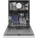 GE 24-inch Built-In Dishwasher with Dry Boost GDF550PGRWW (White) (GDF550PGRWW)