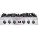 Forno 36-inch Gas Rangetop with 6 Burners FCTGS5751-36FCTGS575136