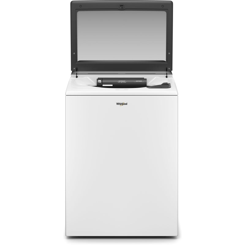 (WTW5105HW) Whirlpool 4.7 cu.ft. Top Loading Washer with Adaptive Wash Technology WTW5105HW