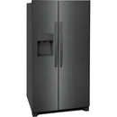 Frigidaire 36-inch, 25.6 cu.ft. Freestanding Side-by-Side Refrigerator with Ice and Water Dispensing System FRSS2623AD