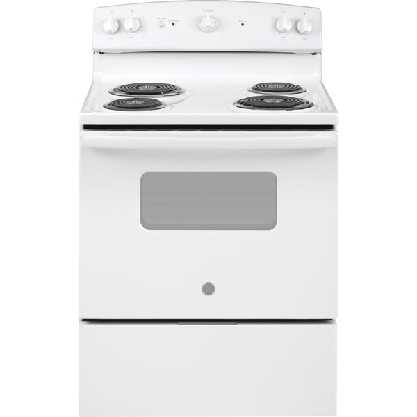 GE 30-inch Freestanding Electric Range JBS160DMWW