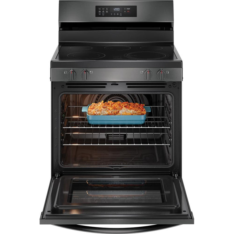 Frigidaire 30-inch Freestanding Electric Range with EvenTemp™ FCRE3083AD