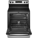 Amana 30-inch Freestanding Electric Range with Temp Assure™ Cooking System AER6303MMS