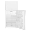 Whirlpool 30-inch, 18.2 cu.ft. Freestanding Top Freezer Refrigerator with Flexi-Slide Bin WRT138FZDWWRT138FZDW