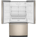 Whirlpool 36-inch, 25.2 cu. ft. French 3-Door Refrigerator WRFA35SWHN