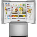 Whirlpool 36-inch, 25.2 cu. ft. French 3-Door Refrigerator (Fingerprint Resistant Stainless)WRFA35SWHZ