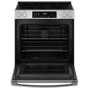 GE 30-inch Slide-in Electric Range with Convection Technology GRS60LAVFS IMAGE 3