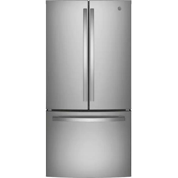 GE 33-inch, 24.8 cu. ft. French 3-Door Refrigerator with Internal Water Dispenser GNE25JYKFS (GNE25JYKFS)