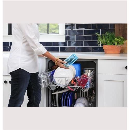 GE 24-inch Built-In Dishwasher with Steam Wash GDF535PGRWW