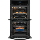 Frigidaire 27-inch, 7.6 cu. ft. Built-in Double Wall Oven FCWD2727ABFCWD2727AB