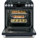 Caf? 30-inch Slide-In Gas Range with Warming Drawer CGS700P3MD1CGS700P3MD1