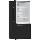 Forno 31-inch, 17.2 cu. ft. Counter-Depth Bottom Freezer Refrigerator with Interior Ice Maker FFFFD1786-31BLK IMAGE 9